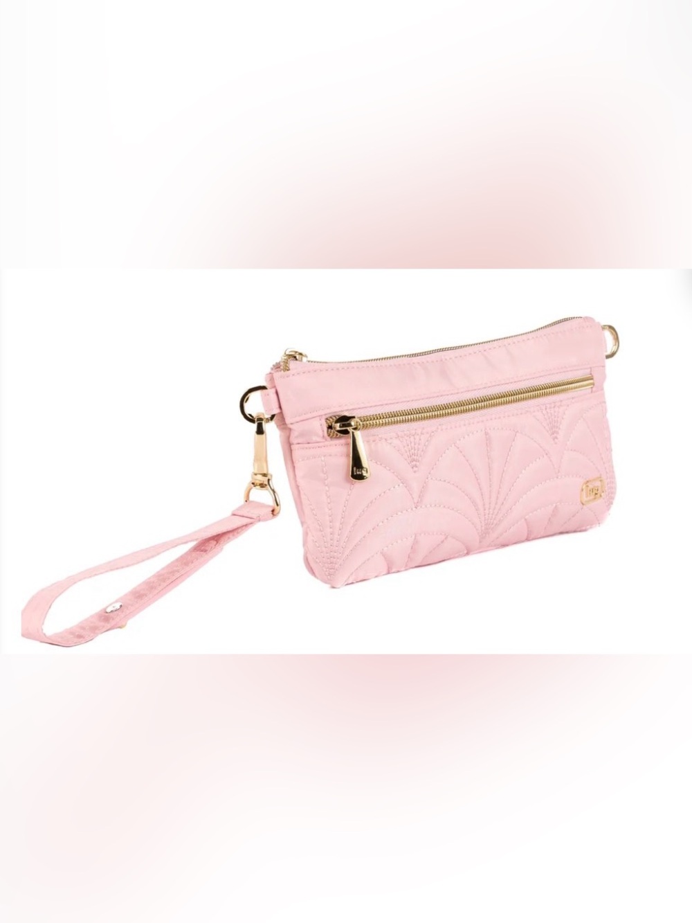 Wicked x Lug Super Metro XL Pouch in Bubble Pink NWT